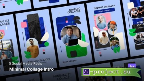 Videohive - Social Media Reels - Minimal Collage After Effects Project Files - 57331406 - Project for After Effects