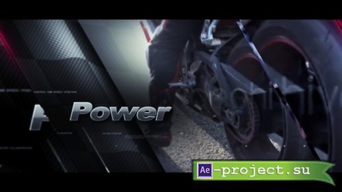 Videohive - Motor Sport Concept - 55997726 - Project for After Effects