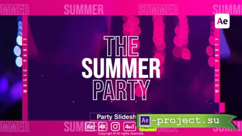 Videohive - Party Slideshow - 53708921 - Project for After Effects