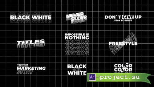 Videohive - Dynamic Titles | AE - 57578043 - Project for After Effects