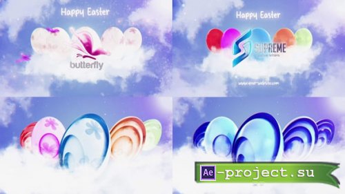 Videohive - Eggs In Clouds - 57591067 - Project for After Effects