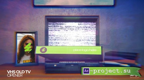 Videohive - VHS Old TV Opener - 57591317 - Project for After Effects