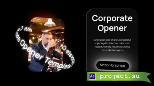 Videohive - Corporate Opener - 57589643 - Project for After Effects