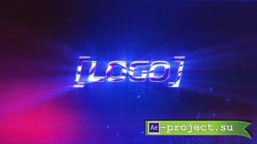 Videohive - Retro Glitch Logo - 57626997 - Project for After Effects
