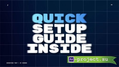 Videohive - Animation Text | After Effects - 57643770 - Project for After Effects