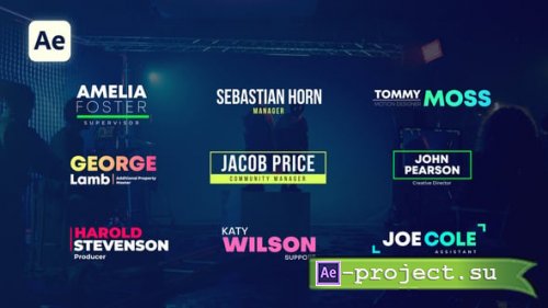 Videohive - Animated Titles - 57667728 - Project for After Effects