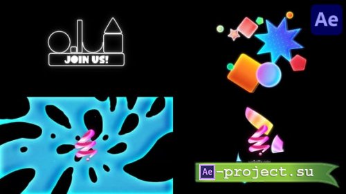 Videohive - Gradient Shapes Logo for After Effects - 57626172 - Project for After Effects