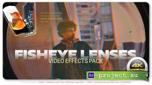 Videohive - Fisheye Lenses - Video Effects Pack - 57678067 - Project for After Effects