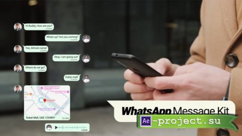 Videohive - Whatsapp Messages Tool - 57679955 - Project for After Effects