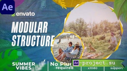 Videohive - Summer Vibes Slideshow - 57692146 - Project for After Effects