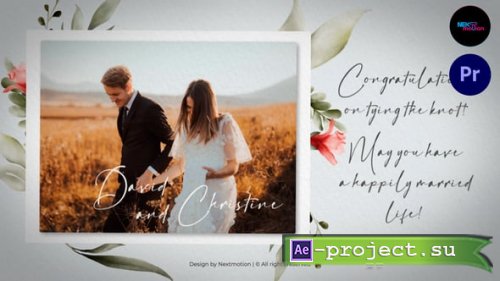 Videohive - Wedding Invitation | MOGRT - 57752421 - Premiere Pro Templates