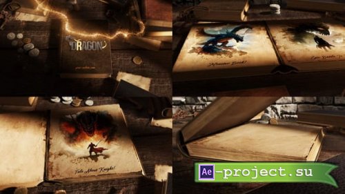 Videohive - Legendary Book Unveil - 57730677 - Project for After Effects