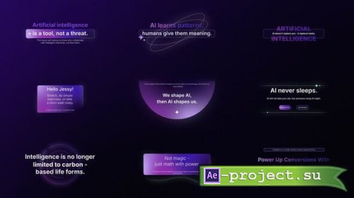 Videohive - AI Text Animation | AE - 57738782 - Project for After Effects