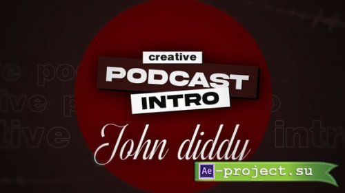Videohive - Grunge Podcast Intro - 57712918 - Project for After Effects