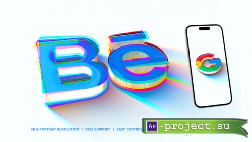Videohive - Anaglyph Logo Reveal - 57745871 - Project for After Effects