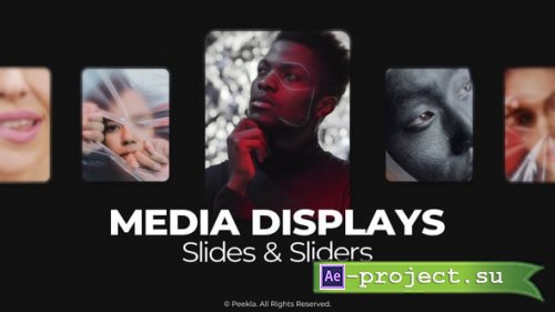 Videohive - Media Displays - Slides and Sliders - 57744573 - Project for After Effects