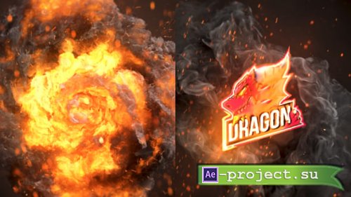 Videohive - Fire Logo Reveal - 57746400 - Project for After Effects