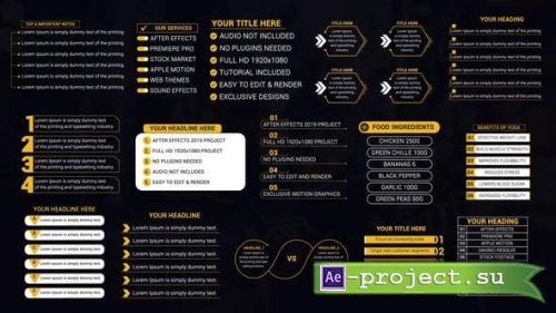 Videohive - Trendy List Titles - 57751205 - Project for After Effects