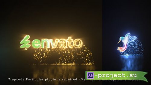 Videohive - Falling Down Particles Logo Reveal - 57775626 - Project for After Effects