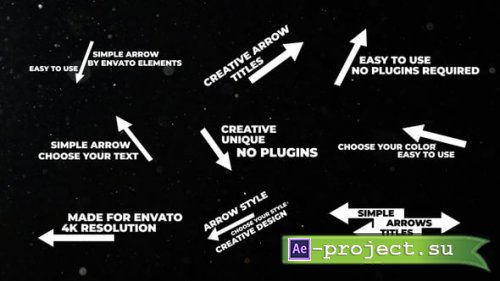Videohive - Rgb Arrows Titles | AE - 57774877 - Project for After Effects