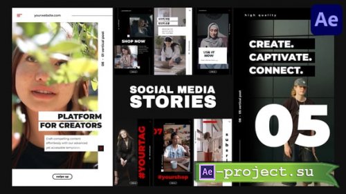 Videohive - Social Media Stories for After Effects - 57783299 - Project for After Effects