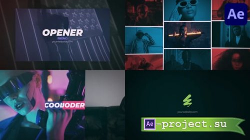 Videohive - Promo Opener Slideshow for After Effects - 57796583 - Project for After Effects