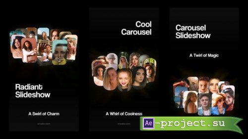 Videohive - Vertical Carousel Slideshow - 57804658 - Project for After Effects