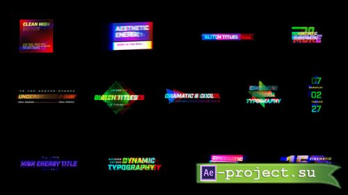 Videohive - Modern Glitch Titles - 57806476 - Project for After Effects
