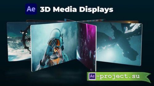 Videohive - 3D Media Displays for After Effects - 57806513 - Project for After Effects
