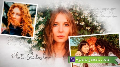 Videohive - Watercolor Photo Slideshow | MOGRT - 57771783 - Premiere Pro Templates