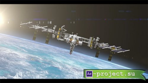 Videohive - Your Logo on the International Space Station - 13692729 - Project for After Effects