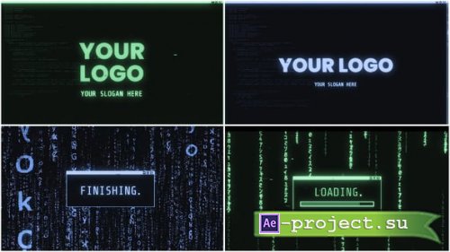Videohive - Glitch Tech Logo Reveal - 57826629 - Project for After Effects