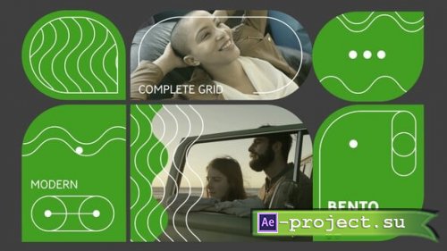Videohive - Elegant Bento Frame Design - 57827095 - Project for After Effects