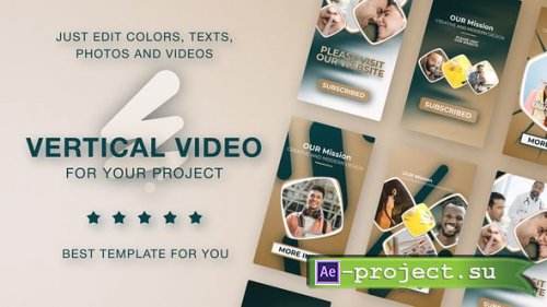 Videohive - Golden Instagram Reels - 57821199 - Project for After Effects