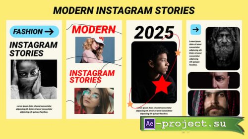 Videohive - Modern Instagram Stories | AE - 57827000 - Project for After Effects