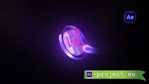 Videohive - Neon Iridescent Logo - 57843945 - Project for After Effects