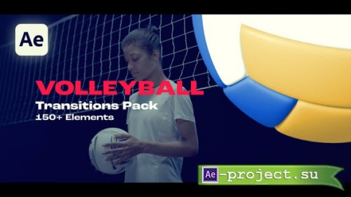 Videohive - Volleyball Transitions - 57851453 - Project for After Effects