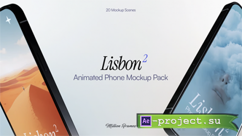 Videohive - Phone Mockups Realistic - Project for After Effects