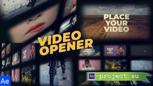 Videohive - Video Opener - 57827208 - Project for After Effects