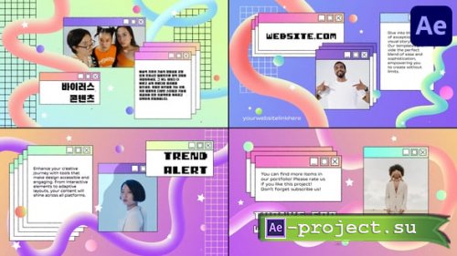 Videohive - Pop Up Abstract Slides for After Effects - 57859266 - Project for After Effects