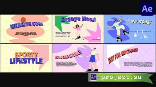 Videohive - Sport Explainer Slides for After Effects - 57858808 - Project for After Effects