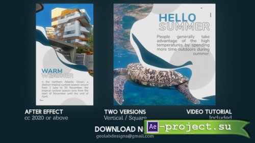 Videohive - Summer Slideshow - 57861838 - Project for After Effects