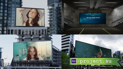 Videohive - Billboard Mockup Promo - 56556466 - Project for After Effects