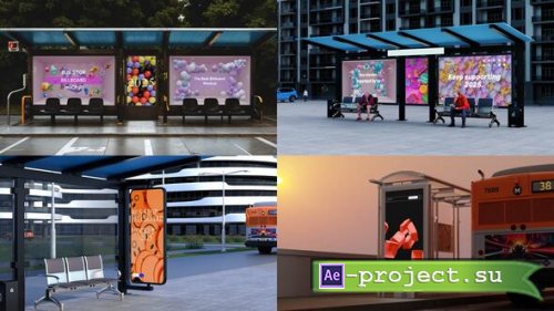 Videohive - Bus Stop Billboard Mockup Promo - 56781994 - Project for After Effects Videohive - Bus Stop Billboard Mockup Promo - 56781994 - Project for After Effects