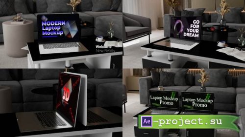 Videohive - Laptop Mockup Promo - 57171545 - Project for After Effects