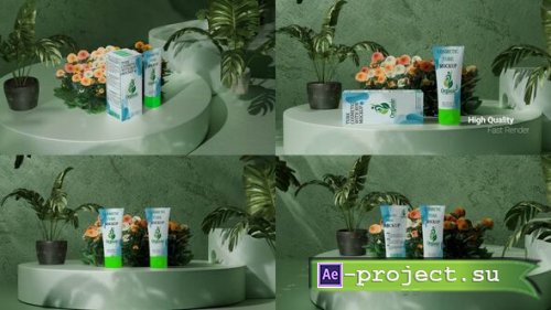 Videohive - Cosmetic Tube Mockup - 56940988 - Project for After Effects