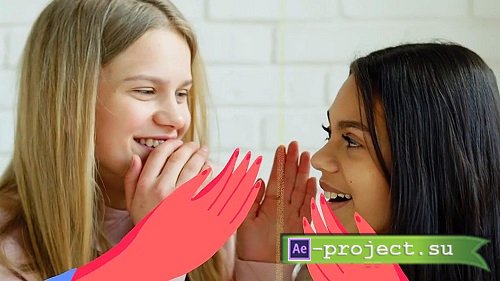 MA Hands And Curtain Backgrounds And Transitions 3418804 - Project for After Effects