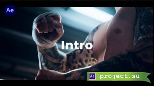 Videohive - Fast Intro - Dynamic Sport Intro - 57854584 - Project for After Effects