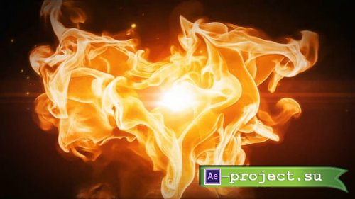 Videohive - Fire Logo - 57825728 - Project for After Effects