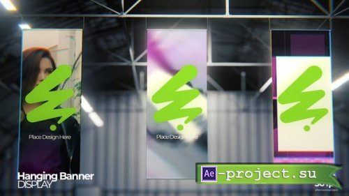 Videohive - Hanging Banner Mockup - 57892449 - Project for After Effects